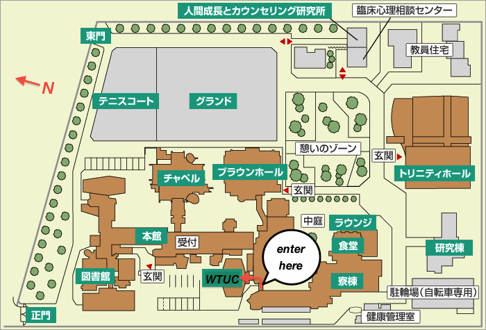 Japan Lutheran College map